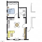 Wohnwerk41 – Apartment 4 – Grundriss
